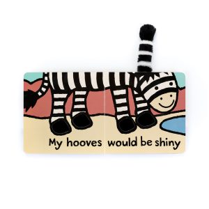 If I Were A Zebra Board Book and Bashful Zebra Medium